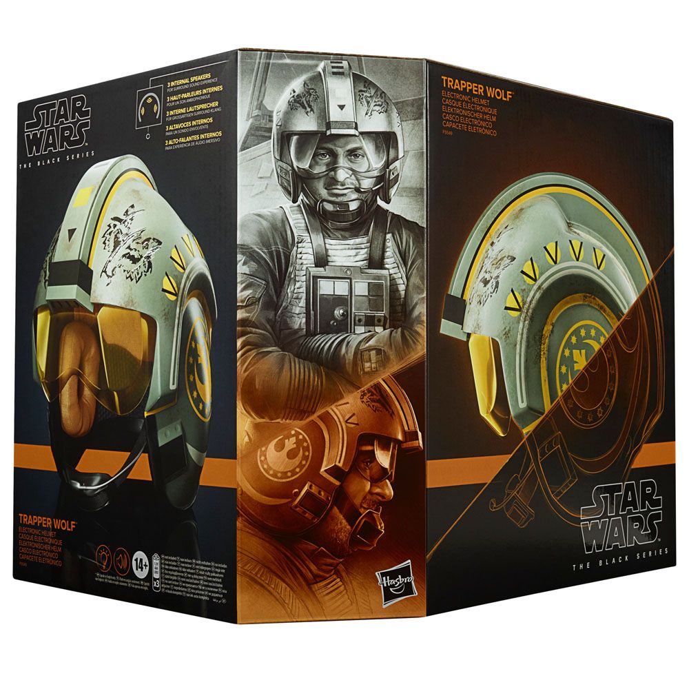 Star Wars: The Mandalorian Black Series Elektronischer Helm 2023 Trapper Wolf - Preorder - ETA: Anfang 02.2025