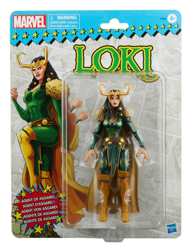 Marvel Legends Retro Collection Series Actionfigur 2022 Loki - Agent of Asgard 10 cm - Preorder - ETA: 14.01.2026