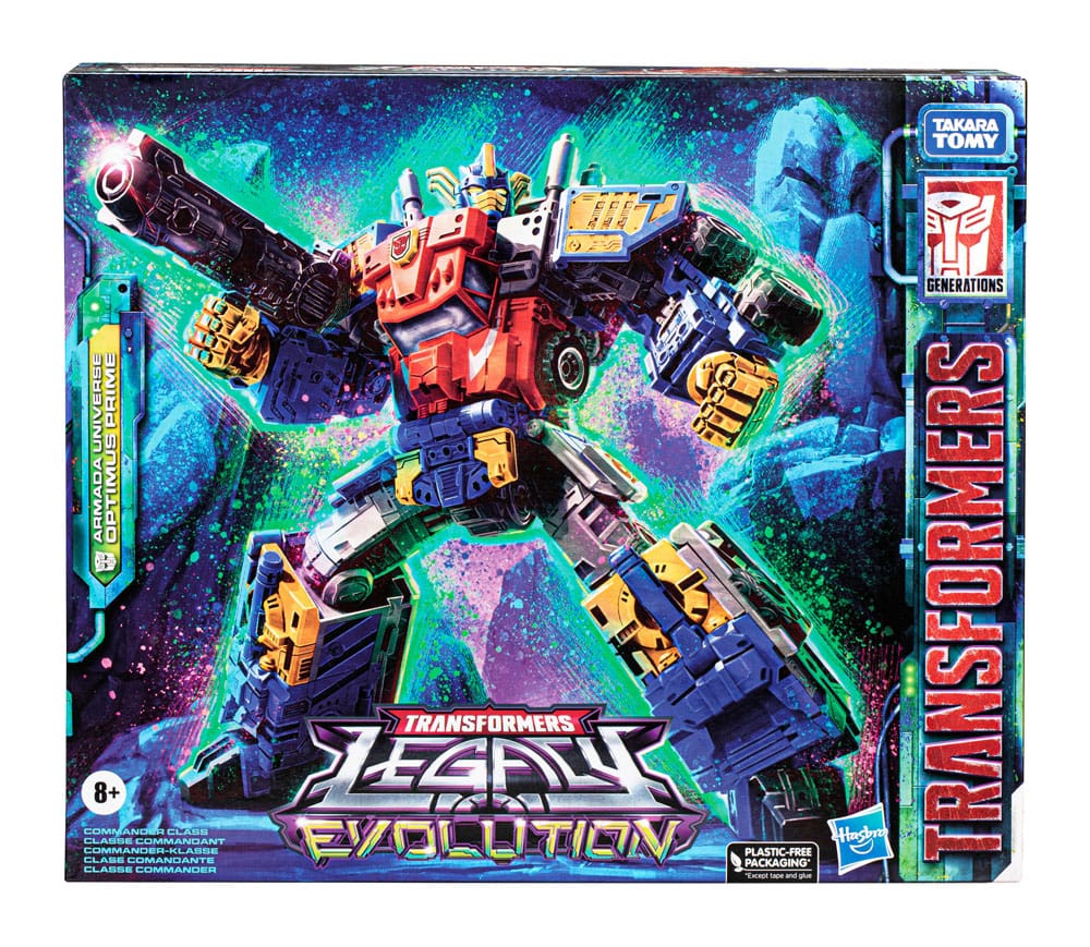 Transformers Generations Legacy Evolution Commander Class Actionfigur Armada Universe Optimus Prime 19 cm - Preorder - ETA: 25.07.2026