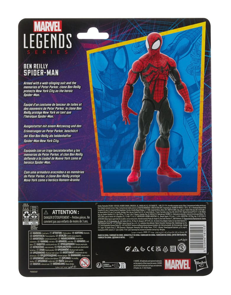 Spider-Man Marvel Legends Retro Collection Actionfigur Ben Reilly Spider-Man 15 cm - Preorder - ETA: 14.01.2026