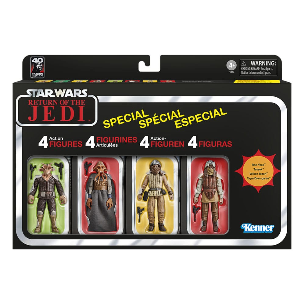 Star Wars Episode VI Vintage Collection Actionfiguren 4er-Pack Jabba's Court Denizens 10 cm - Preorder - ETA: 25.02.2026