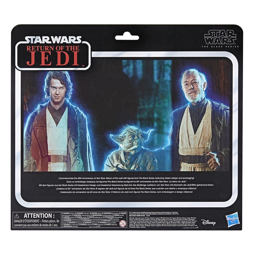 Star Wars Episode VI Black Series Actionfiguren 3er-Pack Force Spirits 15 cm - Preorder - ETA: 29.11.2025