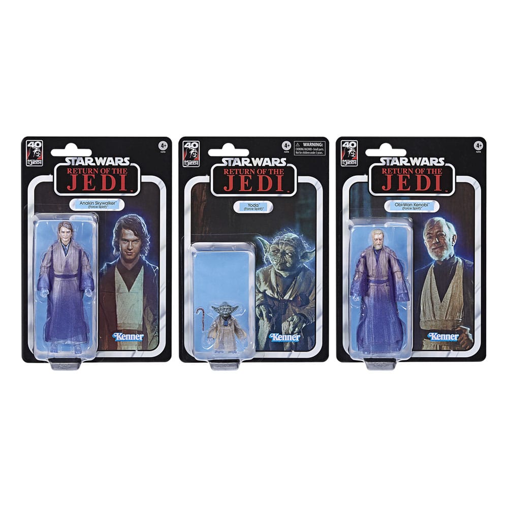 Star Wars Episode VI Black Series Actionfiguren 3er-Pack Force Spirits 15 cm - Preorder - ETA: 29.11.2025