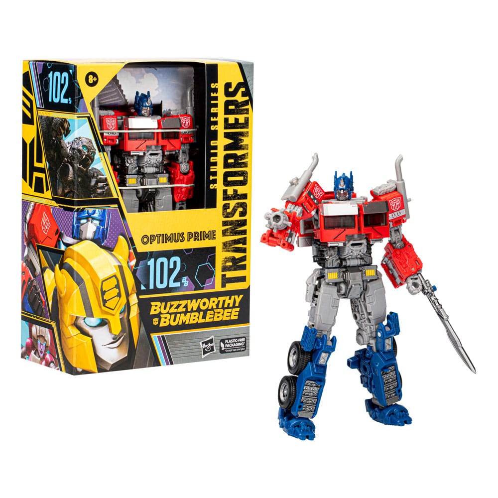 Transformers: Aufstieg der Bestien Buzzworthy Bumblebee Studio Series Actionfigur 102BB Optimus Prime 16 cm - Preorder - ETA: 14.01.2026