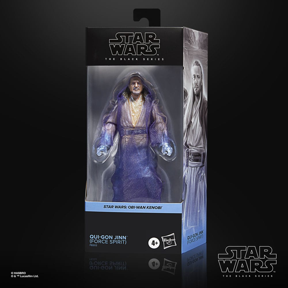 Star Wars: Obi-Wan Kenobi Black Series Actionfigur Qui-Gon Jinn (Force Spirit) 15 cm - Preorder - ETA: 14.01.2026