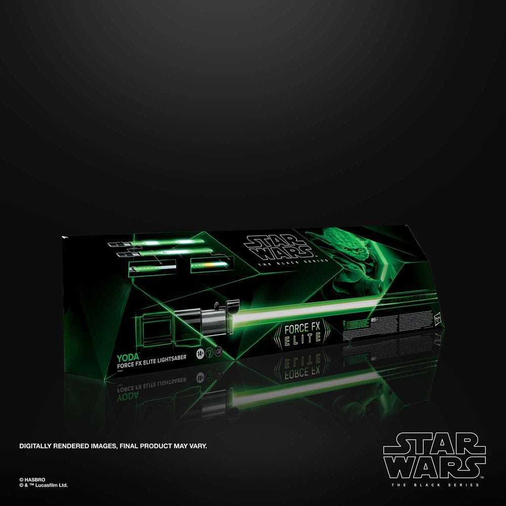 Star Wars Black Series Replik Force FX Elite Lichtschwert Yoda - Versand: 5-7 Tage nach Bestellung