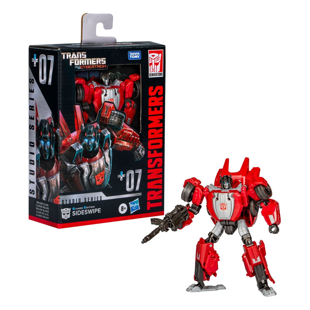 Transformers: War for Cybertron Studio Series Deluxe Class Actionfigur Gamer Edition Sideswipe 11 cm - Preorder - ETA: 28.07.2026