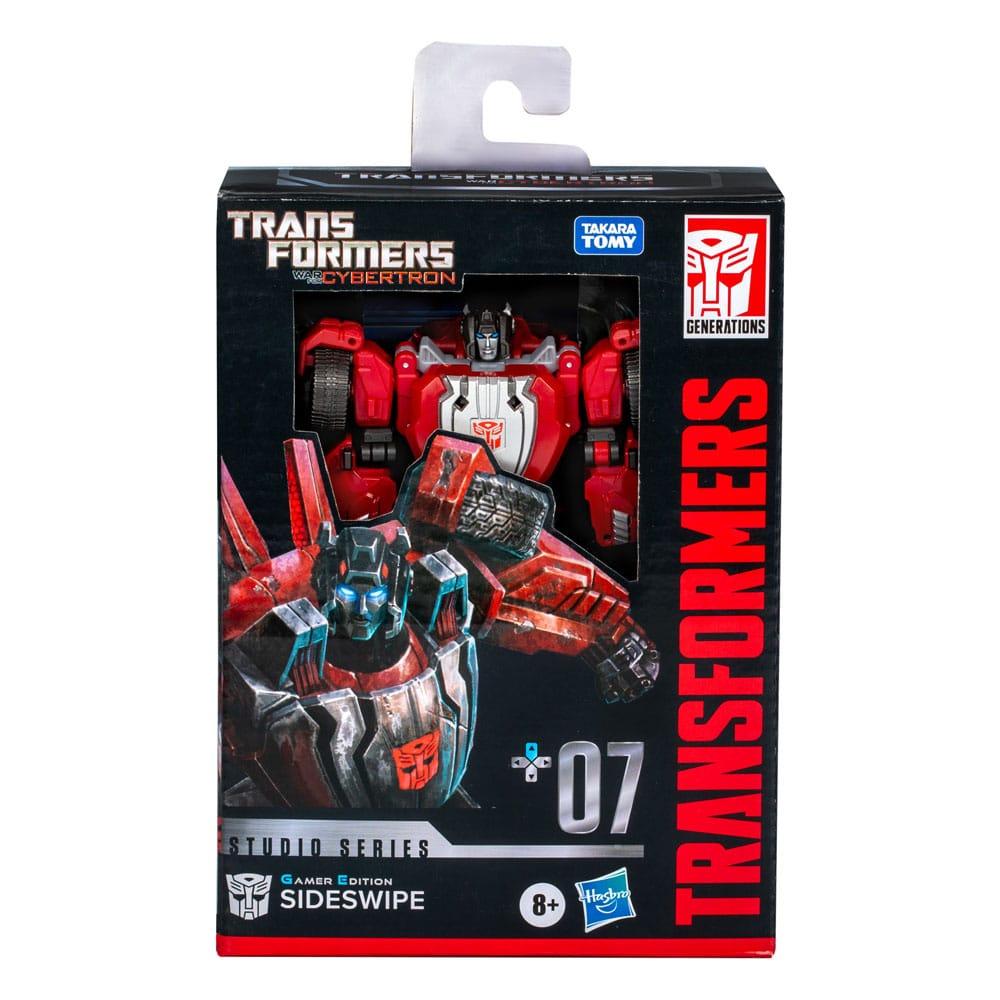 Transformers: War for Cybertron Studio Series Deluxe Class Actionfigur Gamer Edition Sideswipe 11 cm - Preorder - ETA: 28.07.2026