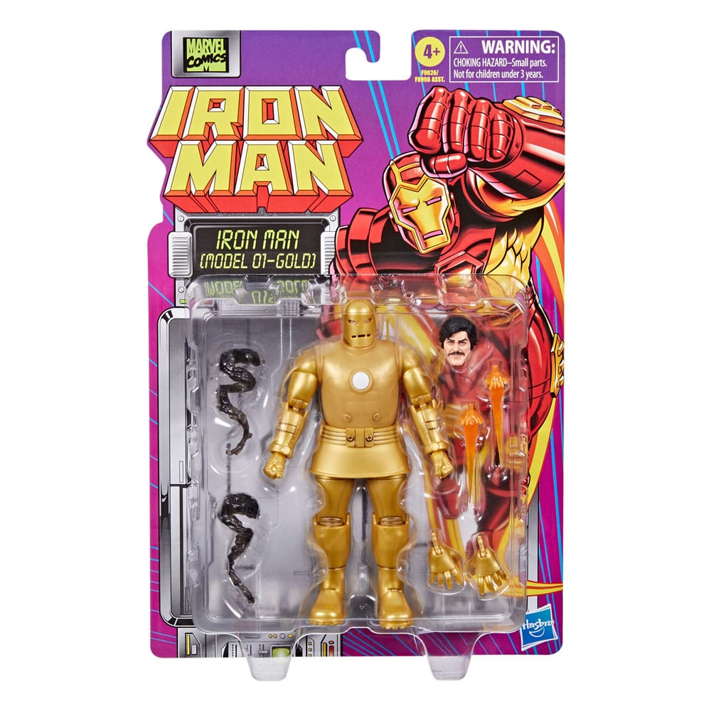 Iron Man Marvel Legends Actionfigur Iron Man (Model 01-Gold) 15 cm - Preorder - ETA: 25.09.2026