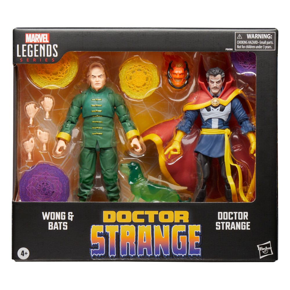 Doctor Strange Marvel Legends Actionfiguren 3er-Pack Doctor Strange, Wong & Bats 15 cm - Versand: 5-7 Tage nach Bestellung