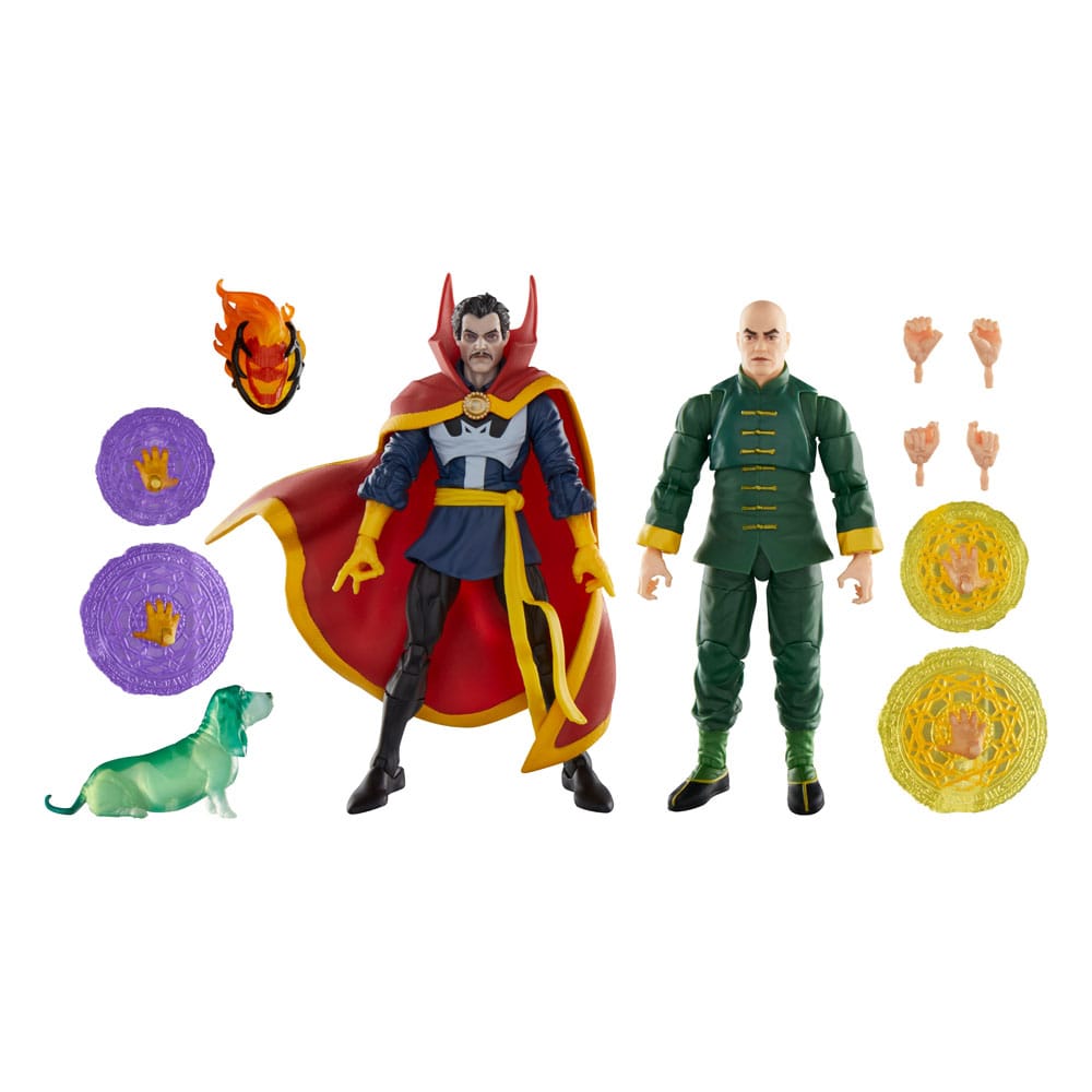 Doctor Strange Marvel Legends Actionfiguren 3er-Pack Doctor Strange, Wong & Bats 15 cm - Versand: 5-7 Tage nach Bestellung