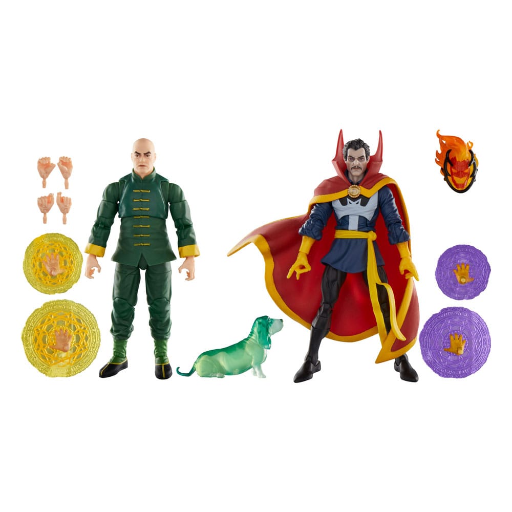 Doctor Strange Marvel Legends Actionfiguren 3er-Pack Doctor Strange, Wong & Bats 15 cm - Versand: 5-7 Tage nach Bestellung