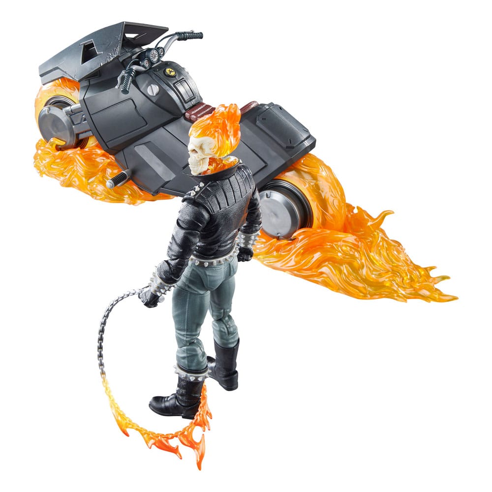 Marvel 85th Anniversary Marvel Legends Actionfigur mit Fahrzeug Ghost Rider 15 cm - Versand: 5-7 Tage nach Bestellung