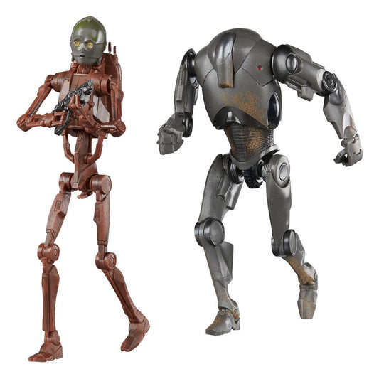 Star Wars Episode II Black Series Actionfiguren 2er-Pack C-3PO (B1 Battle Droid Body) & Super Battle Droid 15 cm - Versand: 5-7 Tage nach Bestellung