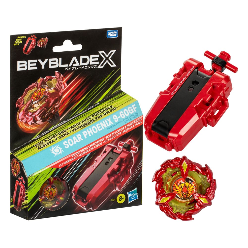Beyblade X Soar Phoenix Deluxe Schnur-Starter Set - Preorder - ETA: 08.11.2026