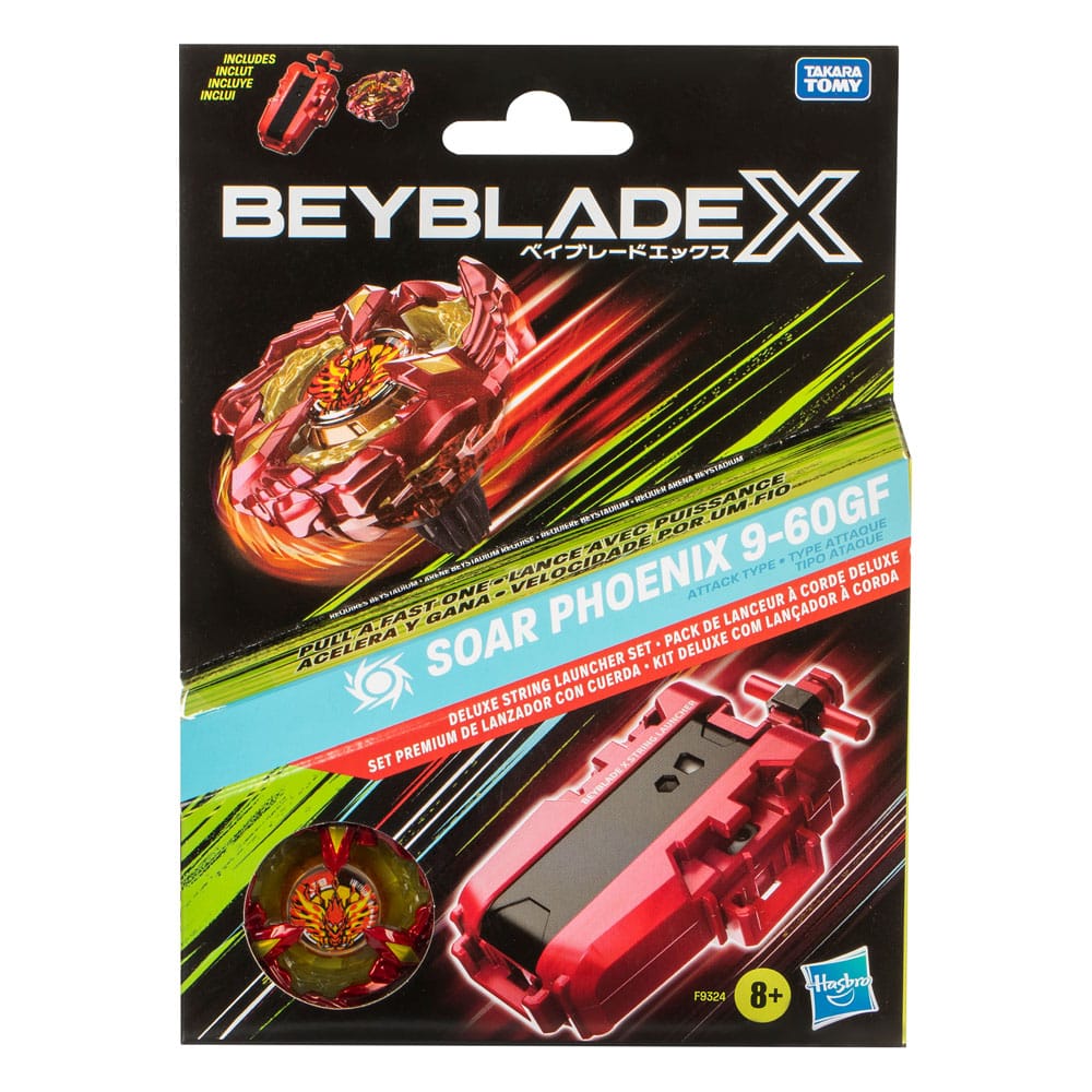 Beyblade X Soar Phoenix Deluxe Schnur-Starter Set - Preorder - ETA: 08.11.2026