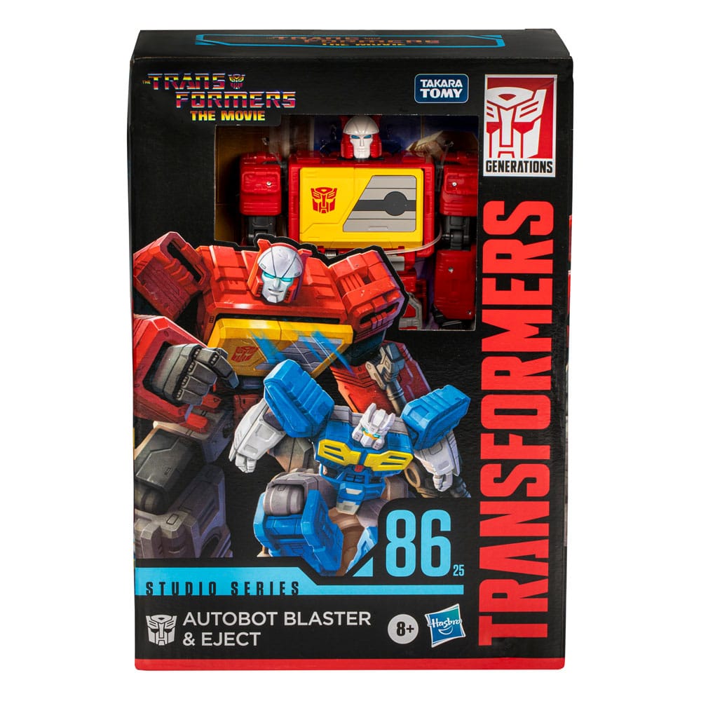 The Transformers: The Movie Generations Studio Series Voyager Class Actionfigur Autobot Blaster & Eject 16 cm - Versand: 7 Tage nach Bestellung