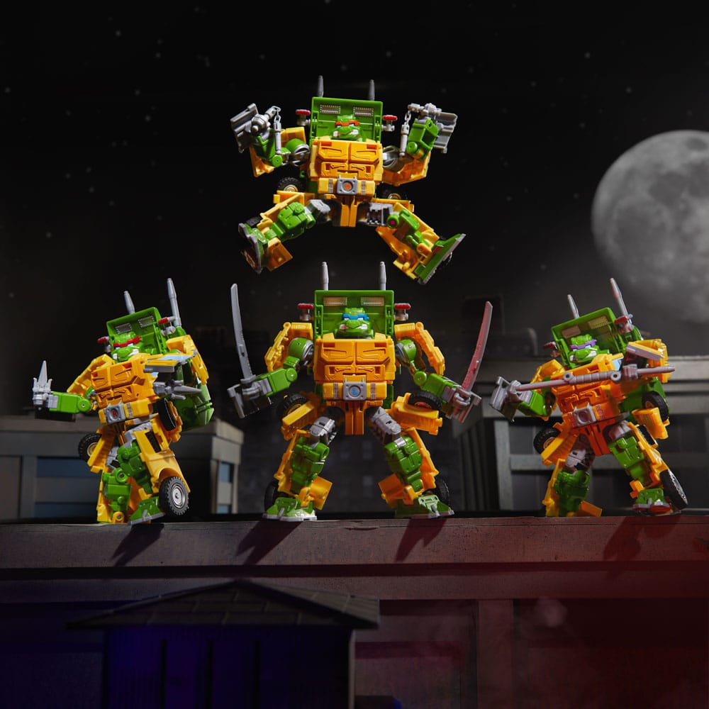 Transformers x Teenage Mutant Ninja Turtles Actionfigur Party Wallop 18 cm - Preorder - ETA: 09.01.2026