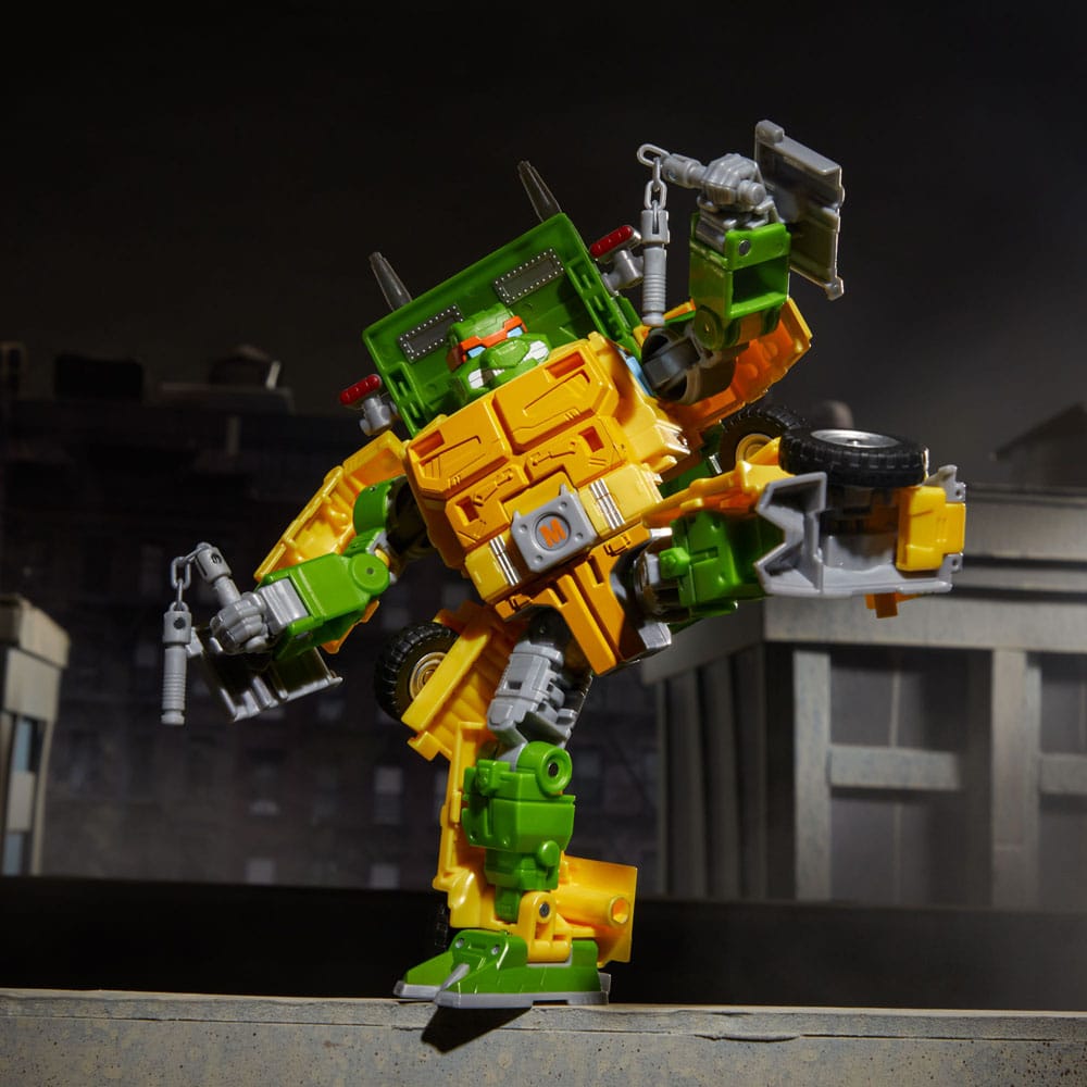 Transformers x Teenage Mutant Ninja Turtles Actionfigur Party Wallop 18 cm - Preorder - ETA: 09.01.2026