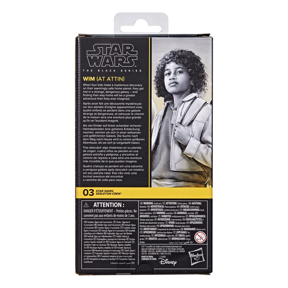 Star Wars: Skeleton Crew Black Series Actionfigur Wim (At Attin) 15 cm - Versand: 5-7 Tage nach Bestellung