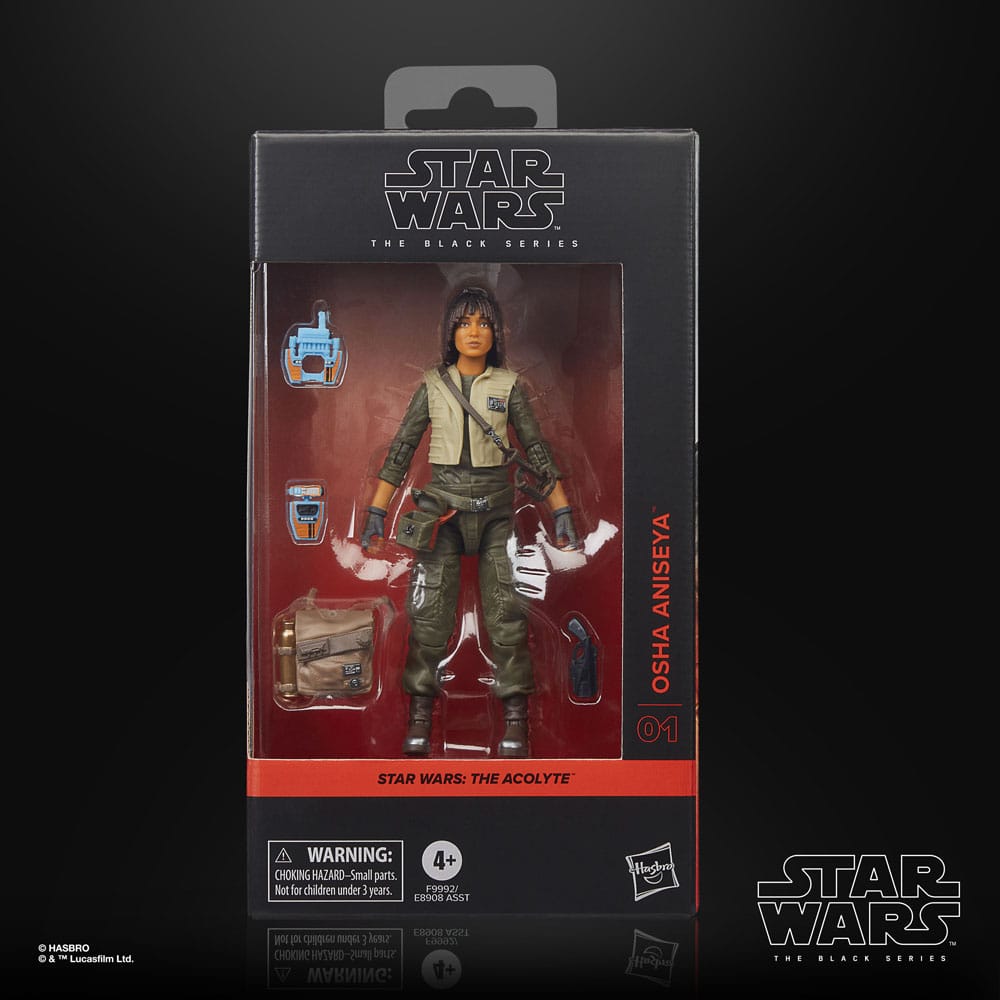 Star Wars: The Acolyte Black Series Actionfigur Osha Aniseya 15 cm - Versand: 5-7 Tage nach Bestellung