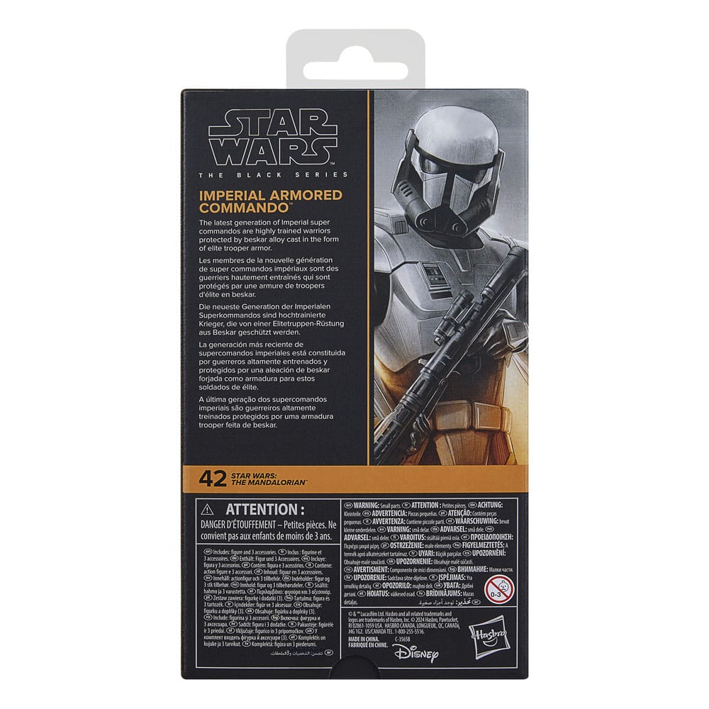 Star Wars: The Mandalorian Black Series Actionfigur Imperial Armored Commando 15 cm - sofort lieferbar