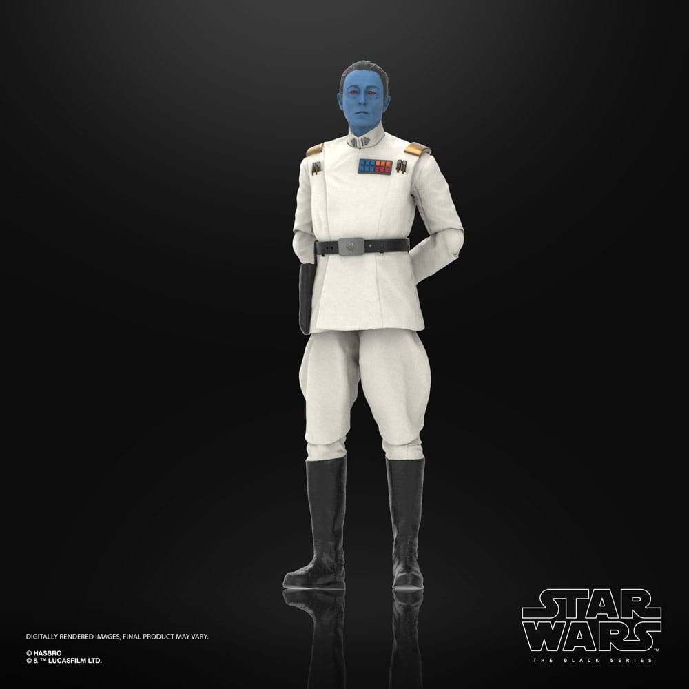 Star Wars: Ahsoka Black Series Actionfigur Grand Admiral Thrawn 15 cm - Preorder - ETA: Anfang 02.2025