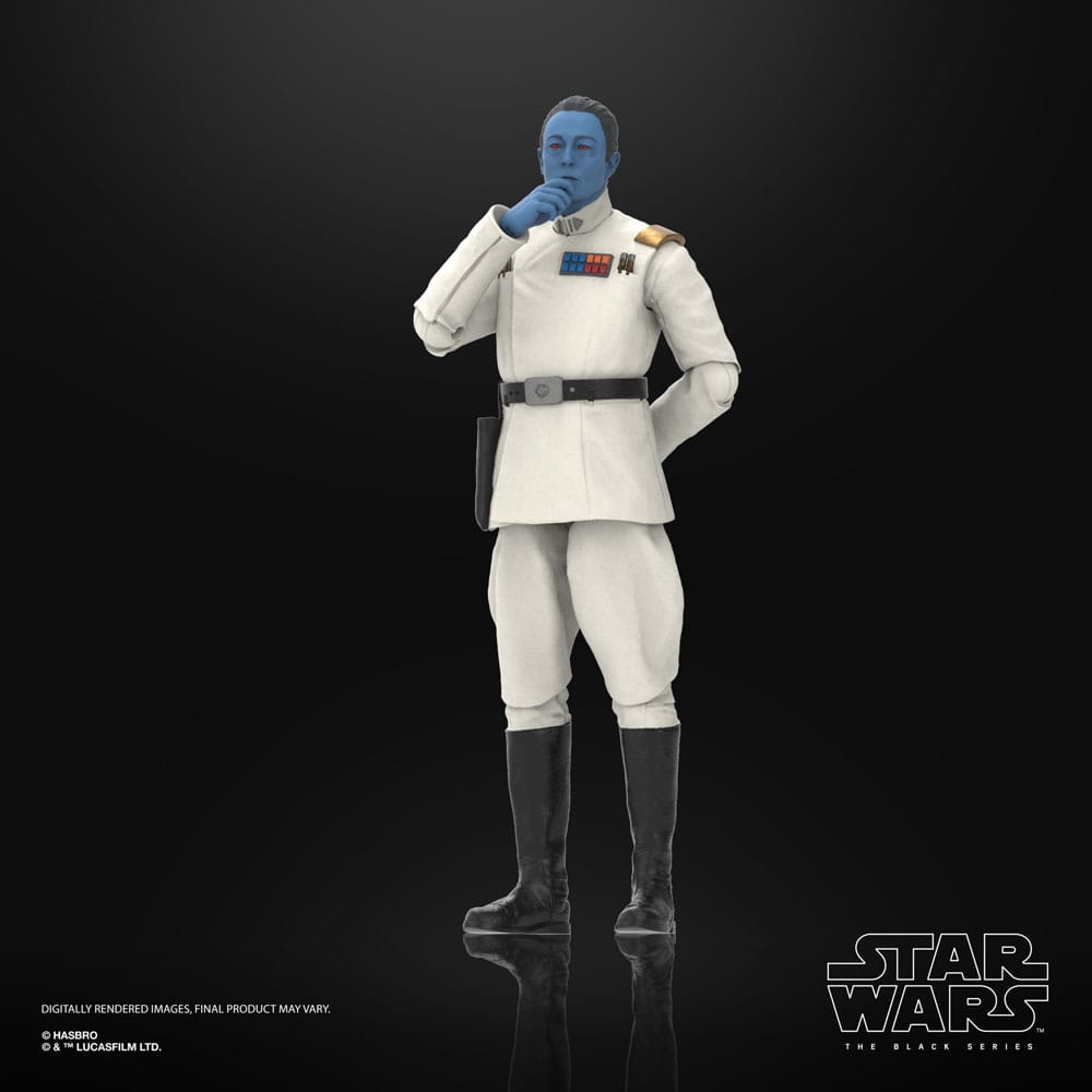 Star Wars: Ahsoka Black Series Actionfigur Grand Admiral Thrawn 15 cm - Preorder - ETA: Anfang 02.2025