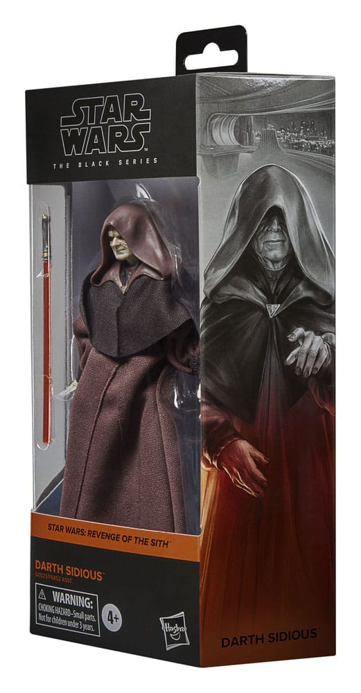 Star Wars Episode III Black Series Actionfigur Darth Sidious 15 cm - Preorder - ETA: 29.11.2025