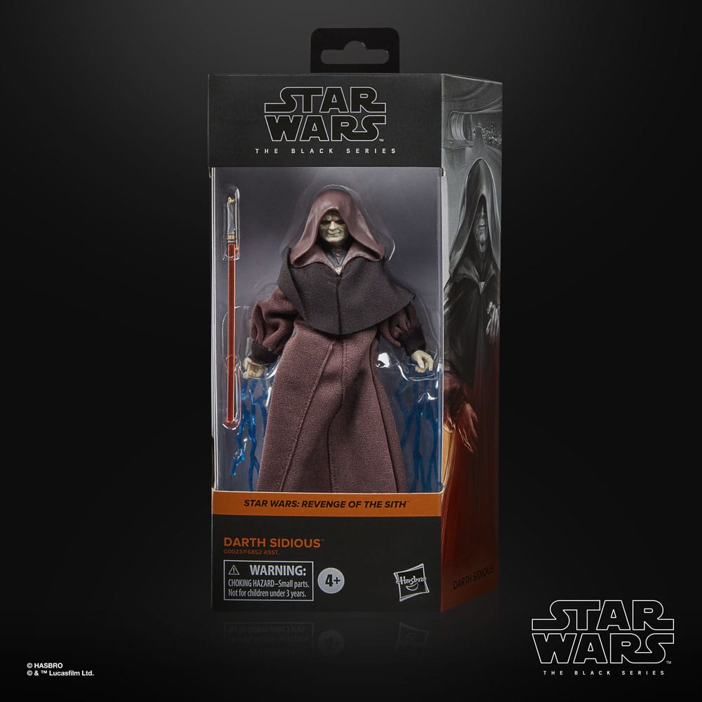 Star Wars Episode III Black Series Actionfigur Darth Sidious 15 cm - Preorder - ETA: 29.11.2025