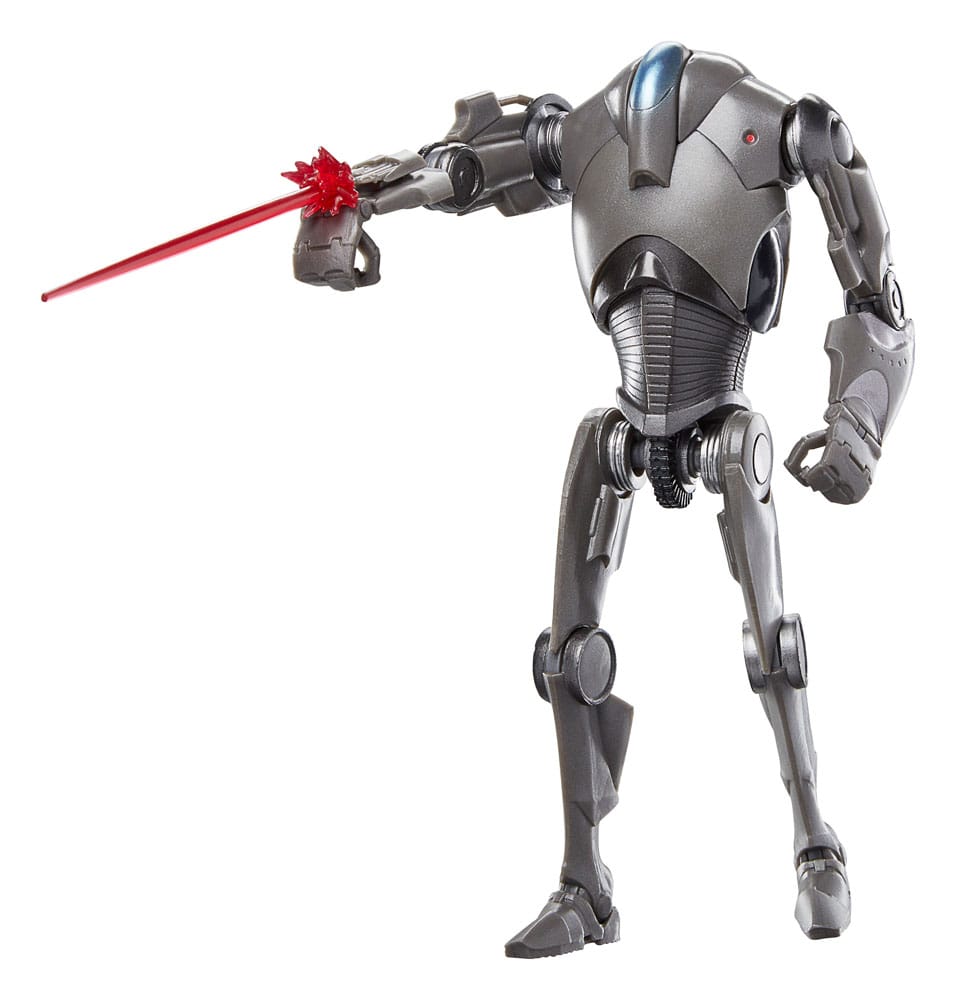 Star Wars Episode II Black Series Actionfigur Super Battle Droid 15 cm - Versand: 5-7 Tage nach Bestellung