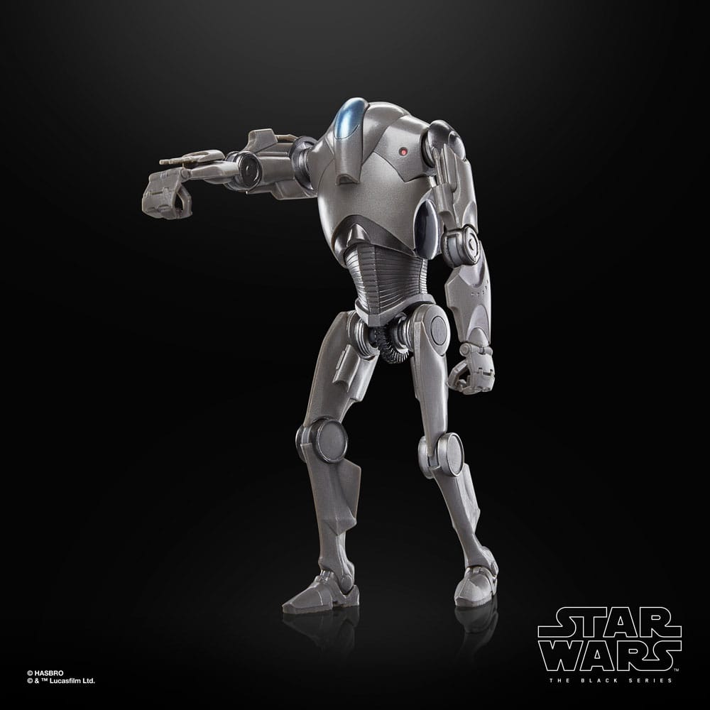 Star Wars Episode II Black Series Actionfigur Super Battle Droid 15 cm - Versand: 5-7 Tage nach Bestellung