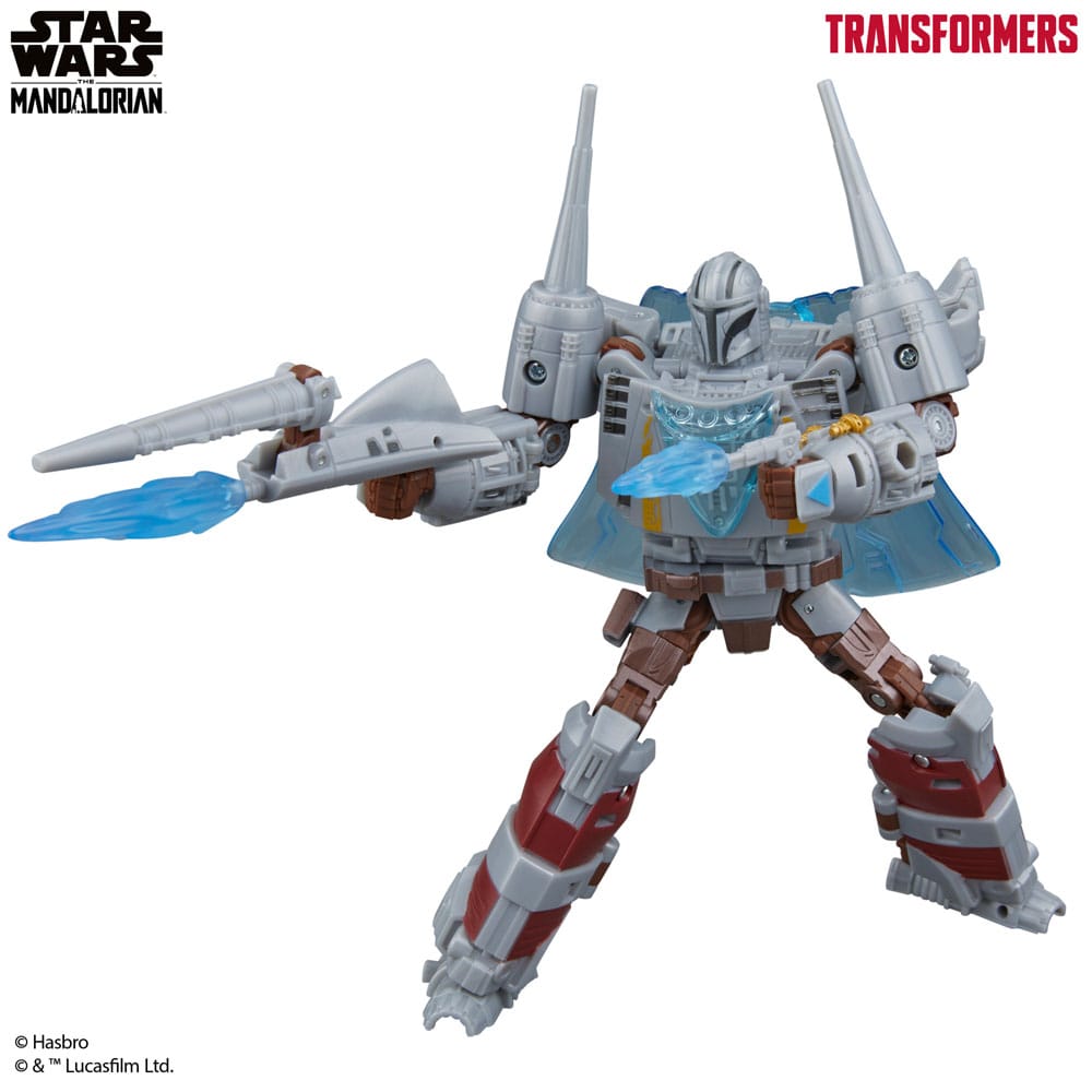 Star Wars x Transformers Actionfigur The Mandalorian / N-1 Starfighter 19 cm - Preorder - ETA: Ende 02.2025