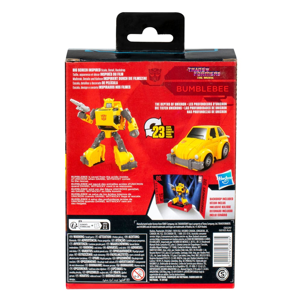 The Transformers: The Movie Studio Series Deluxe Class Actionfigur Bumblebee 11 cm - Versand: 5-7 Tage nach Bestellung