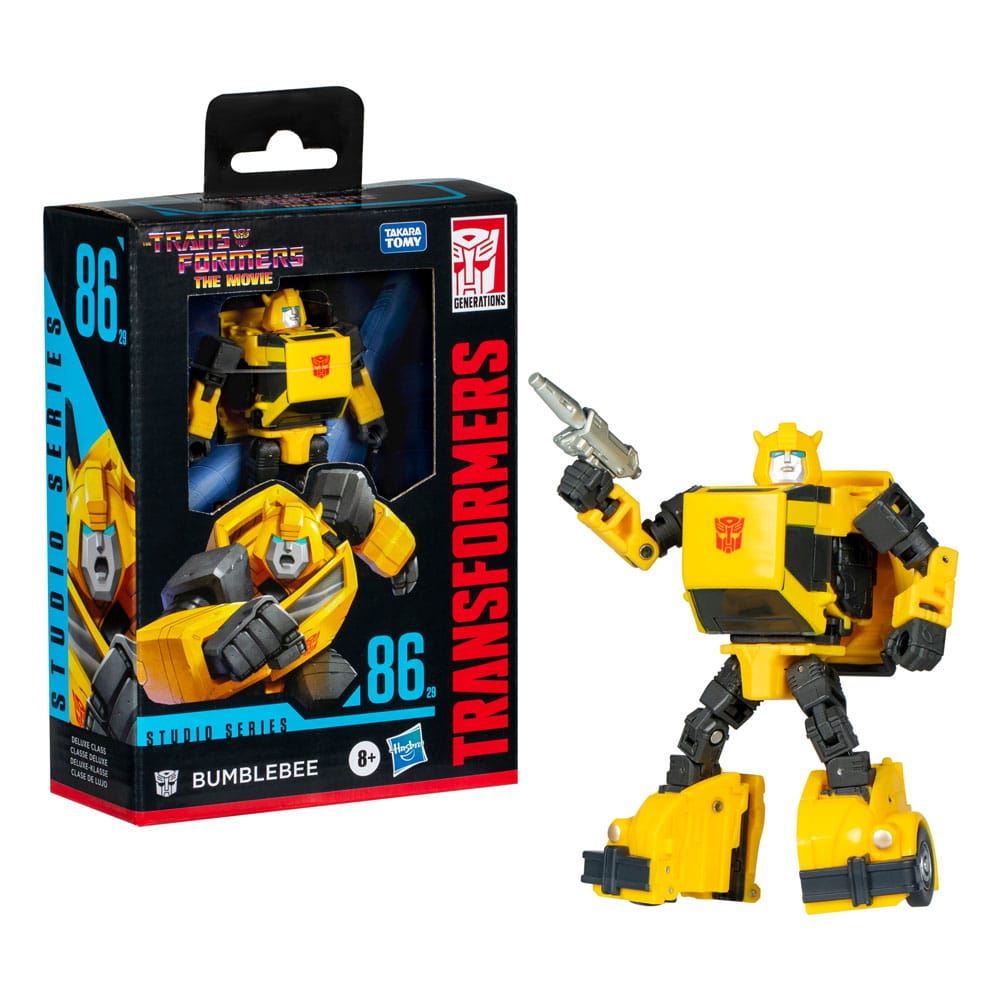 The Transformers: The Movie Studio Series Deluxe Class Actionfigur Bumblebee 11 cm - Versand: 5-7 Tage nach Bestellung