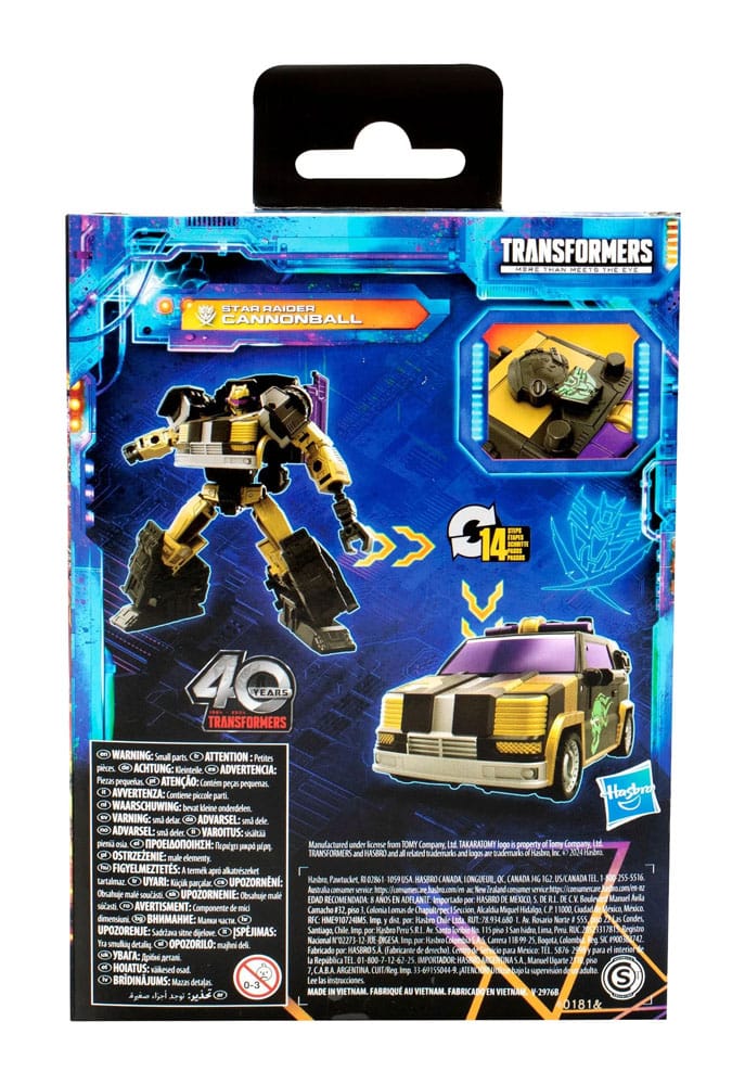 Transformers Generations Legacy United Deluxe Class Actionfigur Star Raider Cannonball 14 cm - Versand: 5-7 Tage nach Bestellung
