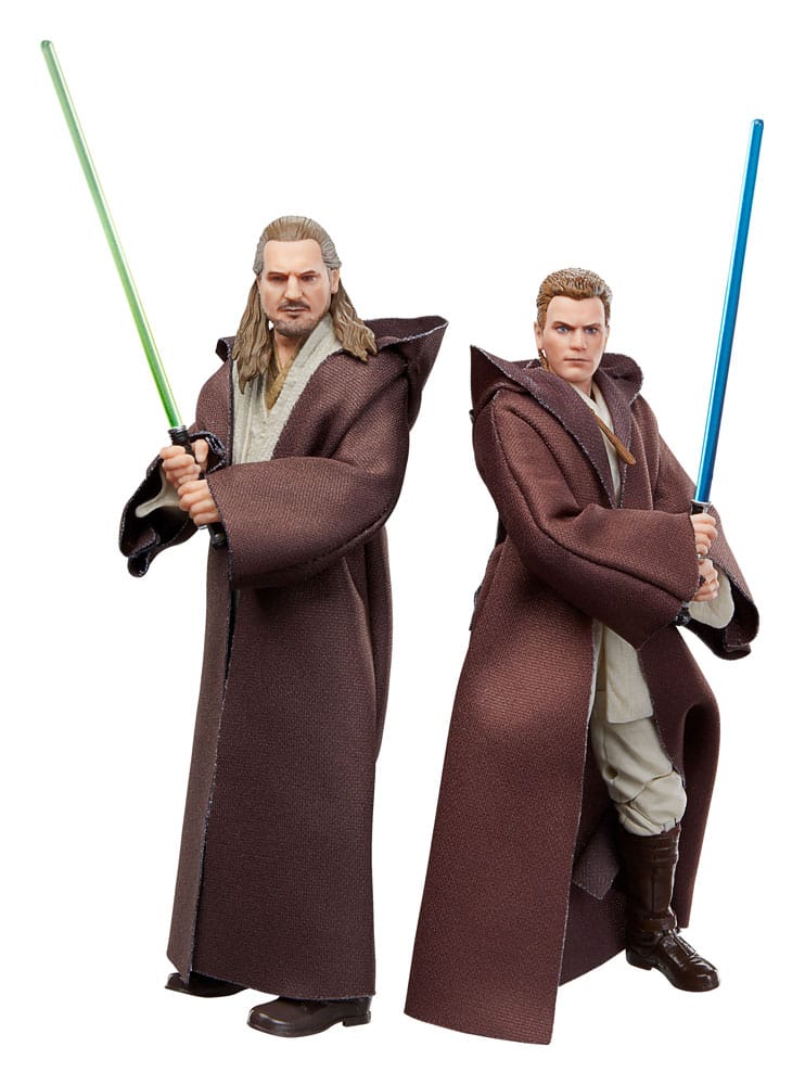 Star Wars Episode I Black Series Actionfiguren 3er-Pack Qui-Gon Jinn, Darth Maul, Obi-Wan Kenobi 15 cm - Preorder - ETA: 29.11.2025