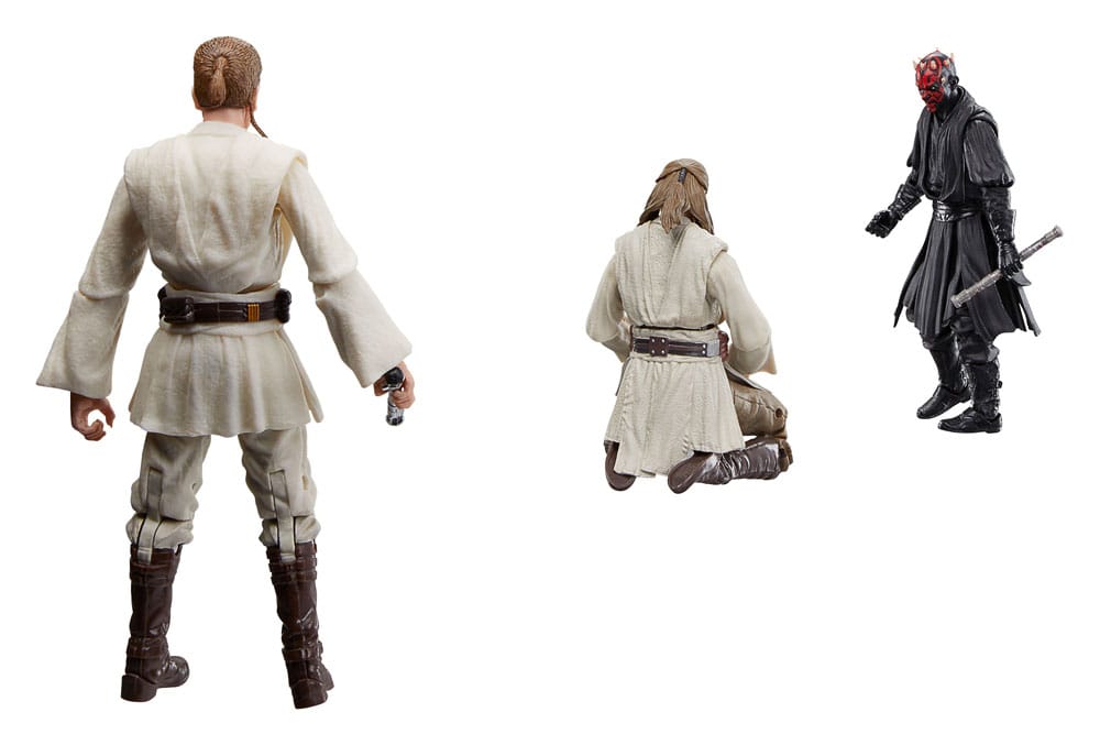 Star Wars Episode I Black Series Actionfiguren 3er-Pack Qui-Gon Jinn, Darth Maul, Obi-Wan Kenobi 15 cm - Preorder - ETA: 29.11.2025