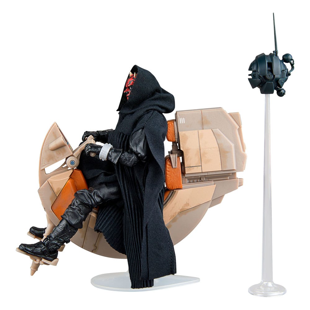 Star Wars Episode I Black Series Fahrzeug mit Actionfigur Darth Maul & Sith Speeder 25th Anniversary - Versand: 7 Tage nach Bestellung