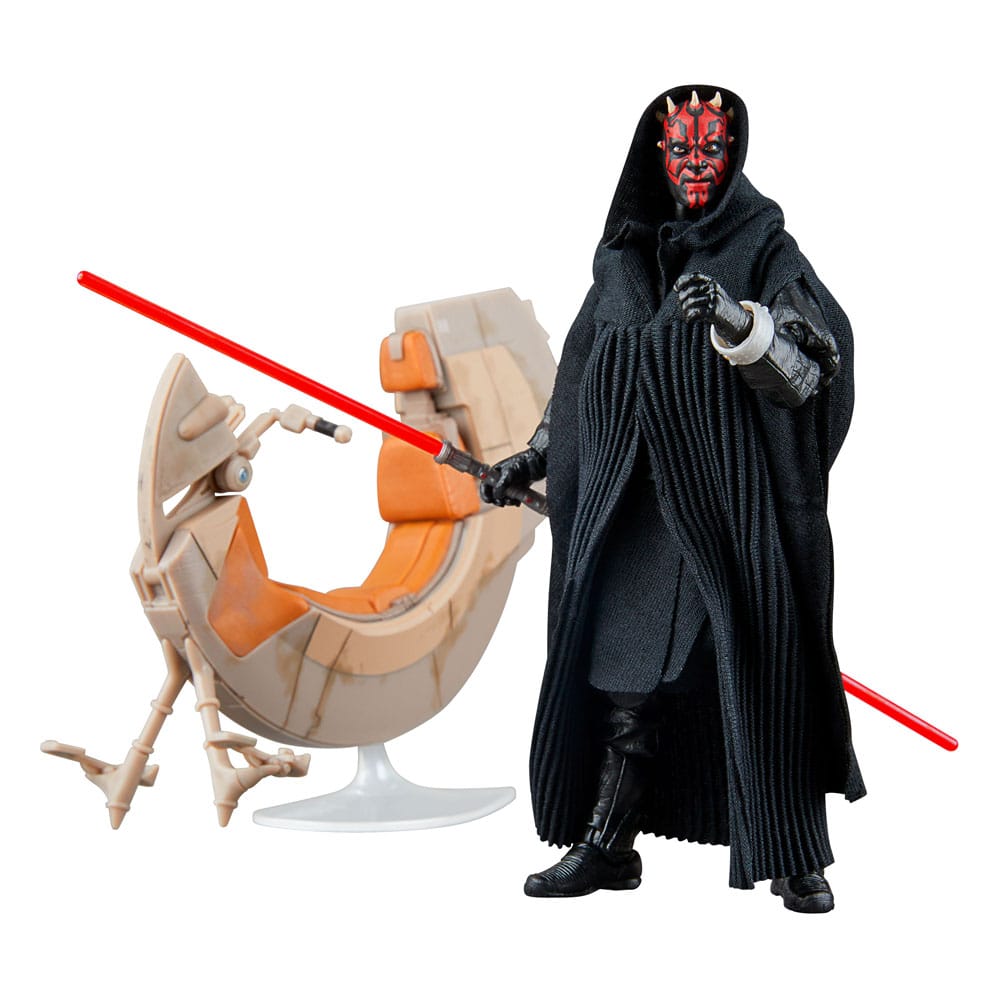 Star Wars Episode I Black Series Fahrzeug mit Actionfigur Darth Maul & Sith Speeder 25th Anniversary - Versand: 7 Tage nach Bestellung
