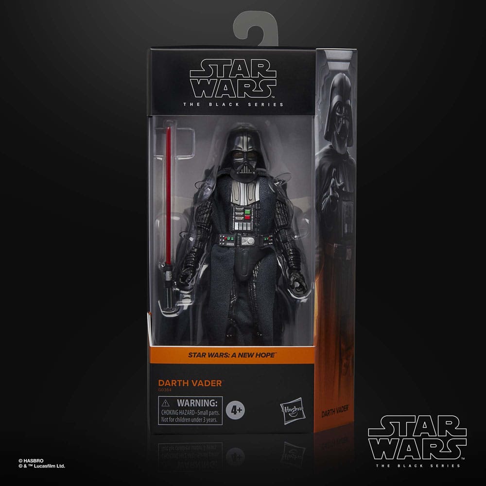 Star Wars Episode IV Black Series Actionfigur Darth Vader 15 cm - Versand: 7 Tage nach Bestellung