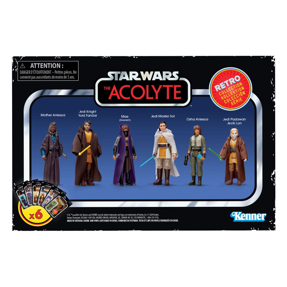 Star Wars: Acolyte Retro Collection Actionfiguren 6er-Pack 10 cm - Preorder - ETA: 08.09.2025