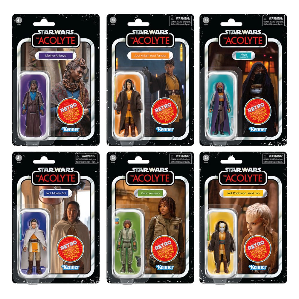 Star Wars: Acolyte Retro Collection Actionfiguren 6er-Pack 10 cm - Preorder - ETA: 08.09.2025