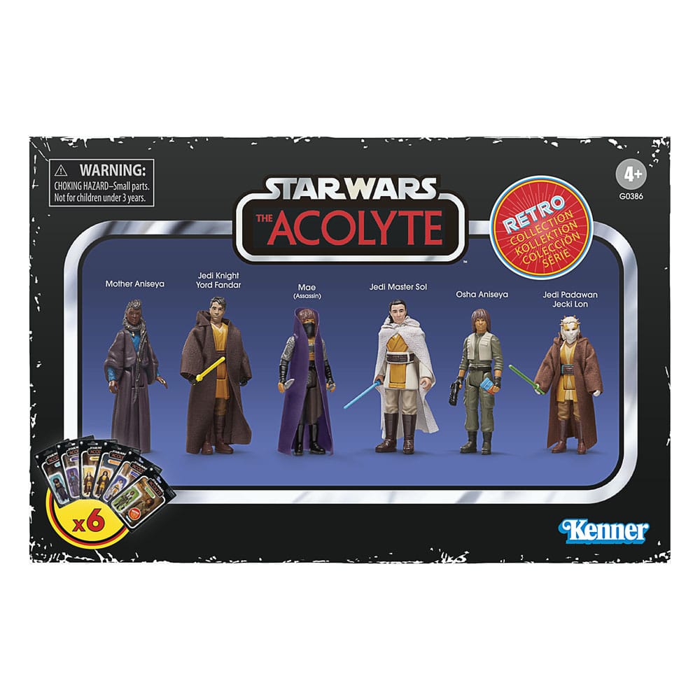 Star Wars: Acolyte Retro Collection Actionfiguren 6er-Pack 10 cm - Preorder - ETA: 08.09.2025