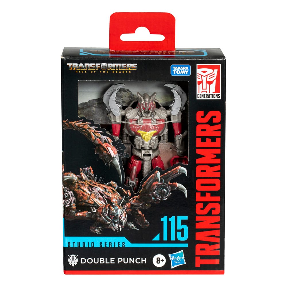Transformers: Aufstieg der Bestien Generations Studio Series Deluxe Class Actionfigur Double Punch 11 cm - Versand: 5-7 Tage nach Bestellung