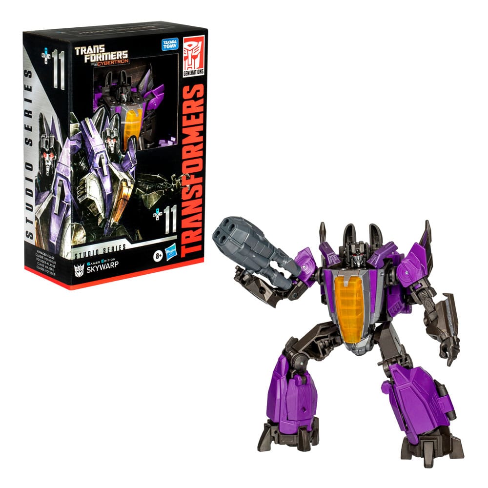 Transformers: War for Cybertron Studio Series Voyager Class Actionfigur Gamer Edition Skywarp 16 cm - Versand: 5-7 Tage nach Bestellung