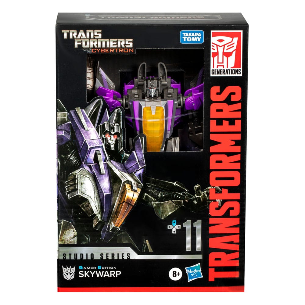 Transformers: War for Cybertron Studio Series Voyager Class Actionfigur Gamer Edition Skywarp 16 cm - Versand: 5-7 Tage nach Bestellung