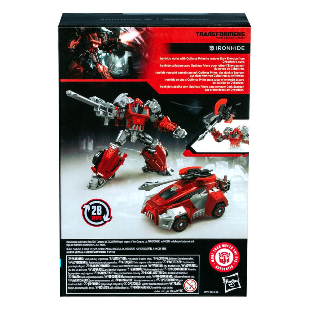 Transformers: War for Cybertron Studio Series Voyager Class Actionfigur Ironhide 16 cm - Versand: 5-7 Tage nach Bestellung