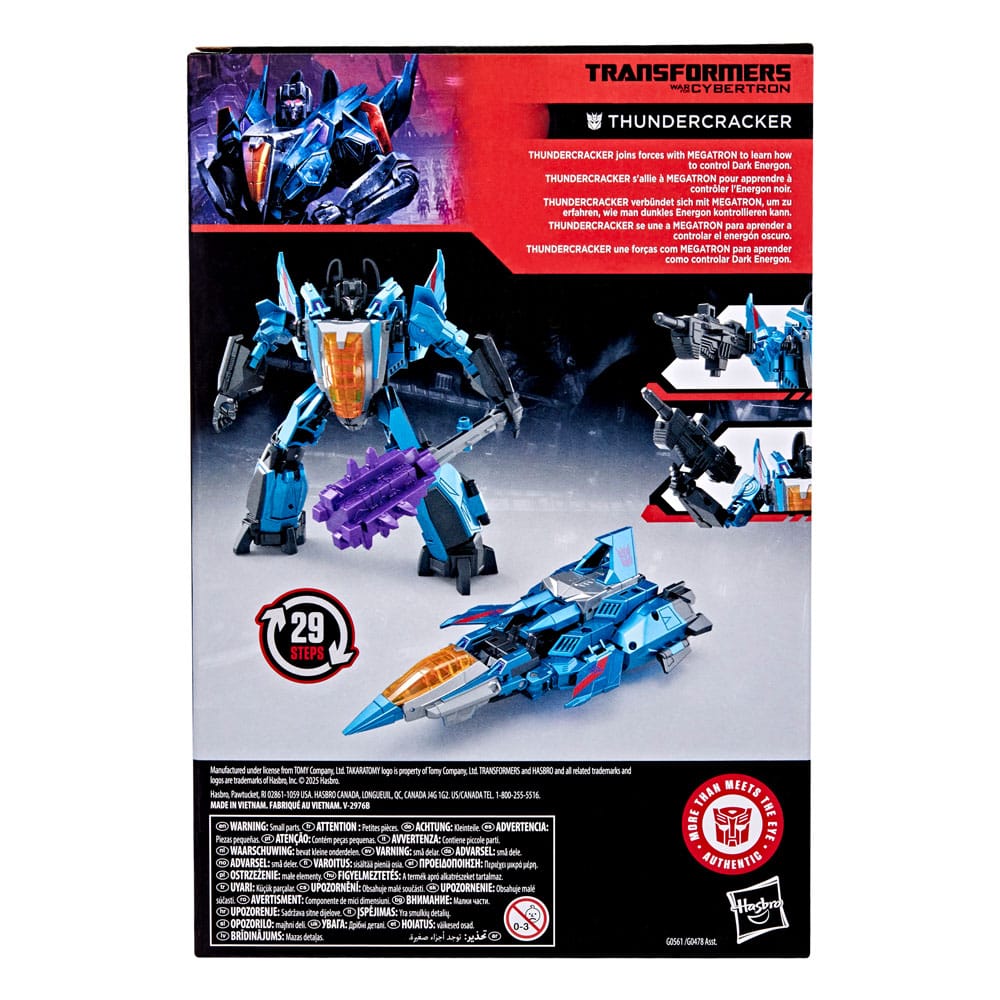 Transformers: War for Cybertron Studio Series Voyager Class Actionfigur Thundercracker 16 cm - Preorder - ETA: 25.09.2025