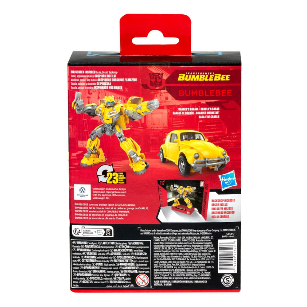 Transformers: Bumblebee Generations Studio Series Deluxe Class Actionfigur Bumblebee 11 cm - Versand: 5-7 Tage nach Bestellung